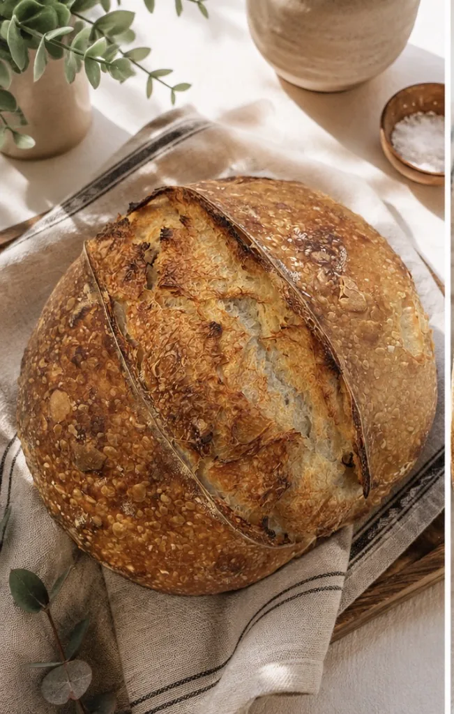 Plain sourdough from Midori Bakes